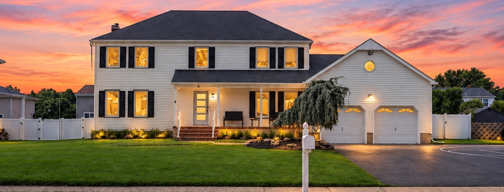The home at 5 Ridge Road in West Long Branch, New Jersey